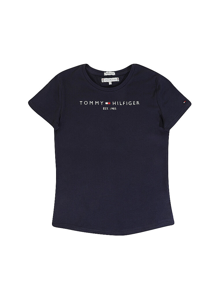 TOMMY HILFIGER Mädchen T Shirt Essential dunkelblau | 4